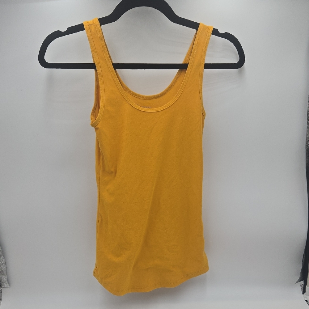 No Boundaries Mustard Tank Top